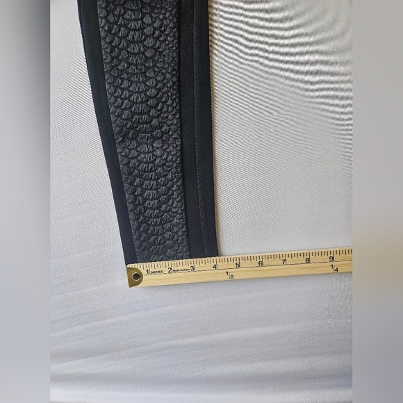 Ted Baker London -Jeggins Women's Black Sz 2 Snake Effect Paneled  NWT - Picture 6 of 12